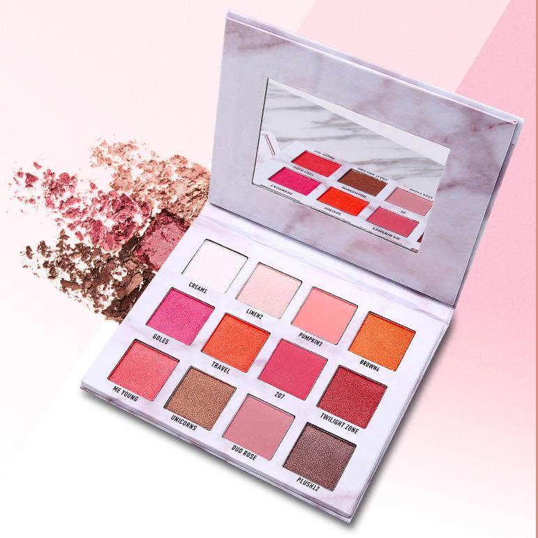 Hcm - phấn mắt colour geometry 12 ô lameila