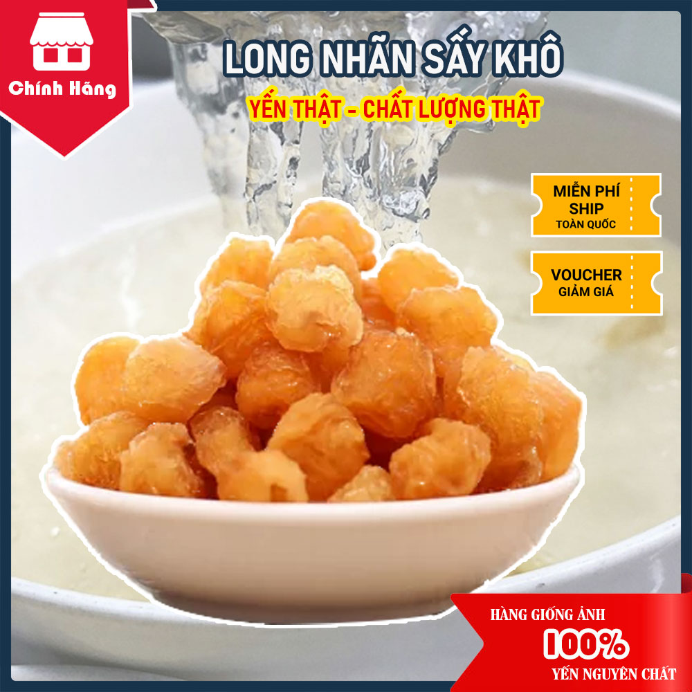 Long nhãn hưng yên loại 1 - nguyên liệu chưng yến - yến xứ nẫu