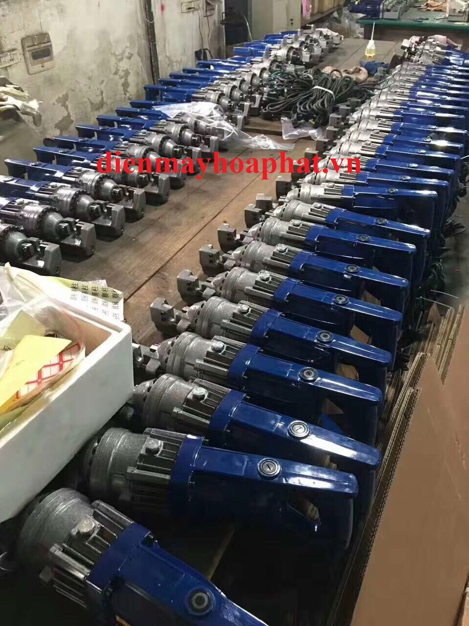 Máy cắt sắt thuỷ lực rc-25, cắt sắt đường kính 25