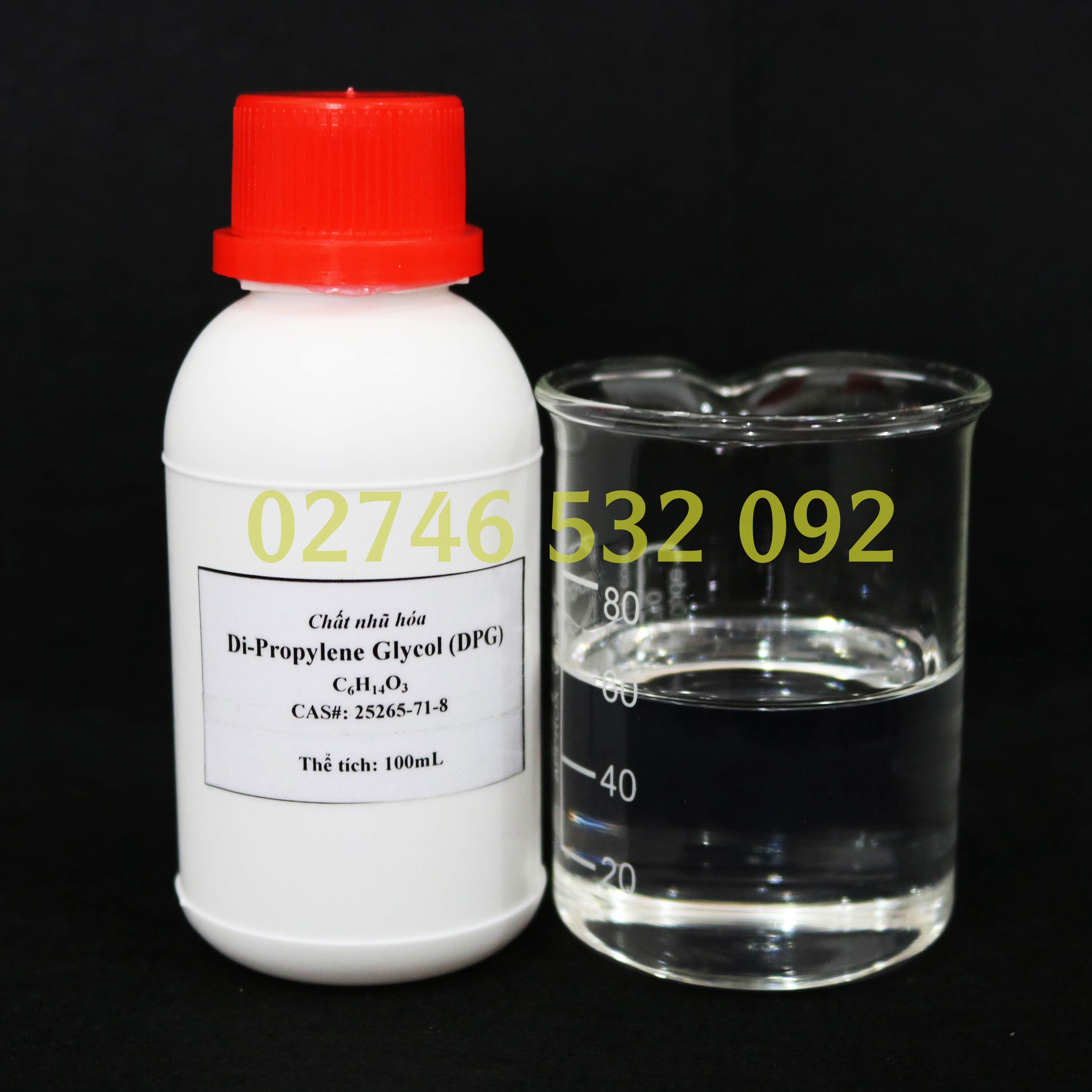 100ml chất nhũ hóa dipropylene glycol usp/ep