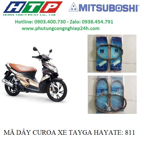 Xe tay ga Suzuki Hayate mã dây curoa 811
