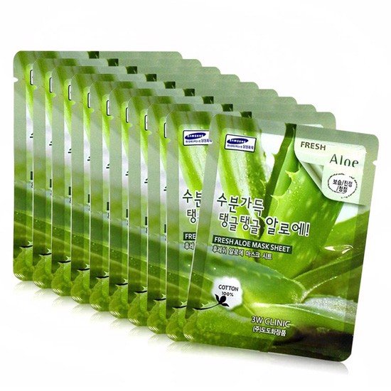 Combo 10 miếng mặt nạ lô hội hàn quốc