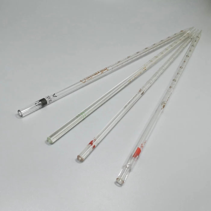 Pipet thẳng bằng Thuỷ Tinh 1ml, 2ml, 5ml, 10ml, 20ml, 25ml, 50ml, 100ml Dài 30Cm