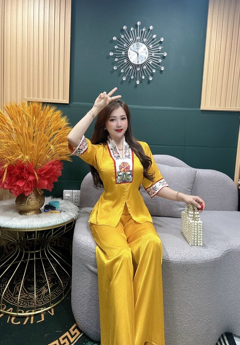 Sét bộ lam đi chùa siêu hót TH