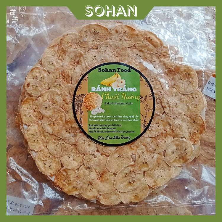 Bánh Tráng Chuối Nướng Nha Trang Đặc Sản Nha Trang - Sohan Food