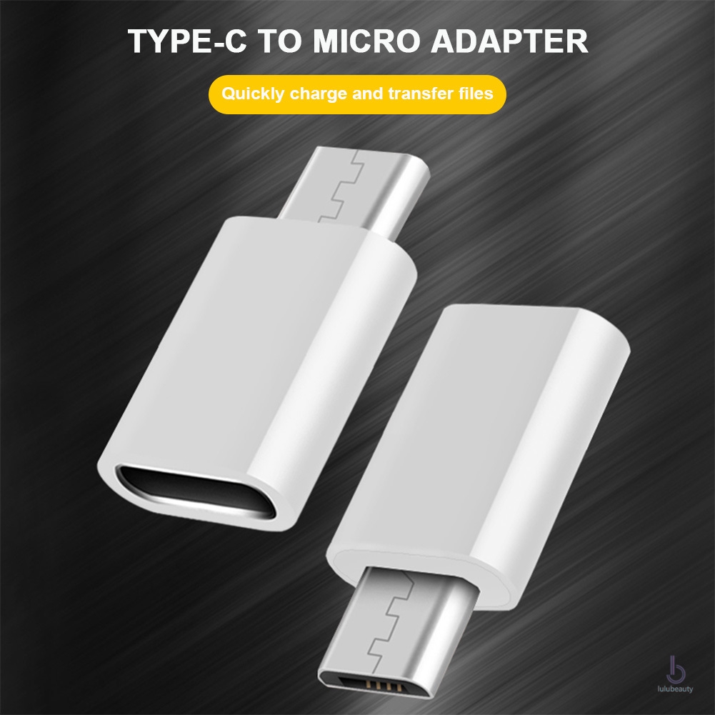 Mini usb 3.1 type c female to micro usb male data charger adapter converter for macbook oneplus 2