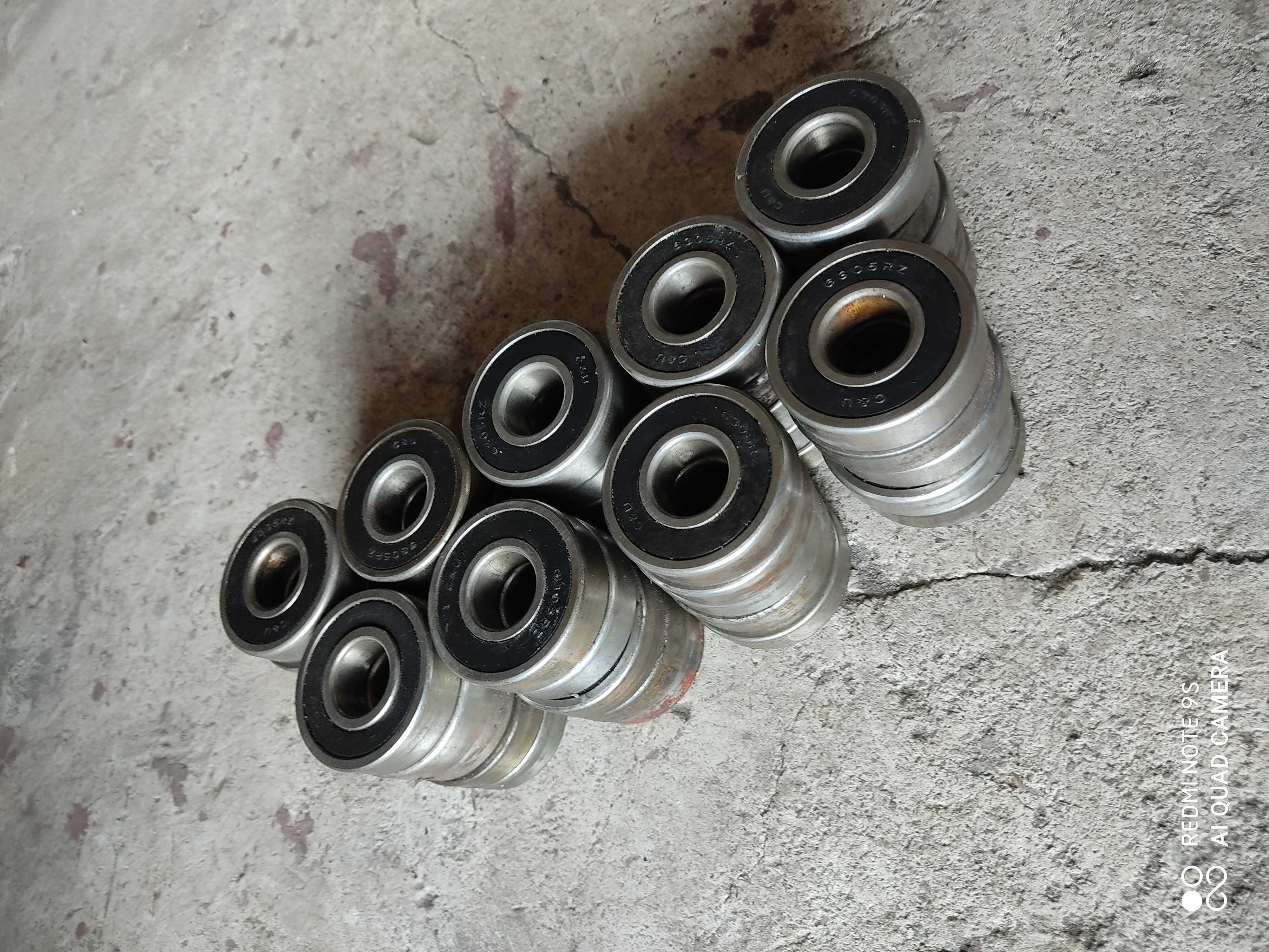 Vòng bi cũ 6305 Bạc đạn Vòng bi bãi VBC6305 Shop Bánh xe cao su