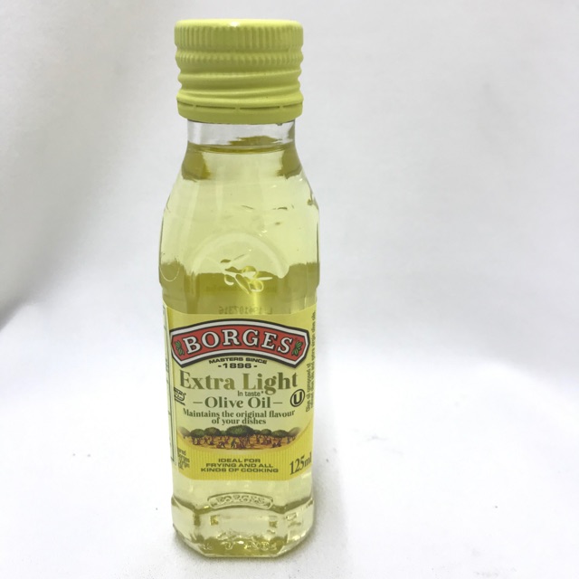 LZD - Dầu oliu extra không mùi nhãn hiệu borges 125ml