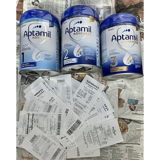 Sữa Aptamil Advanced Profutura Bạc Của Anh 800G Mẫu Mới