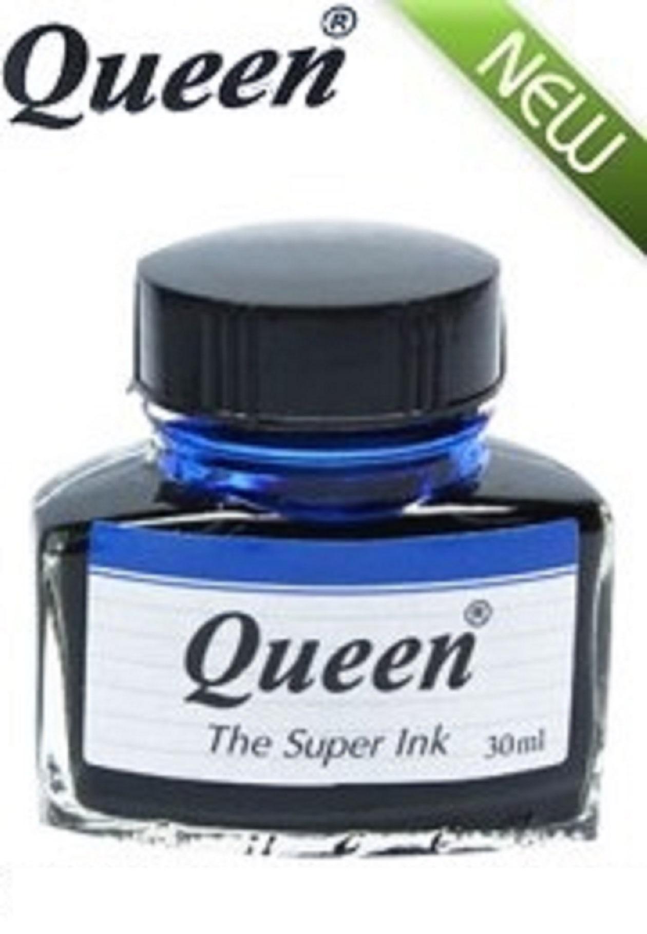 Combo 2 Hộp Mực Bút Máy Queen Xanh 30ml