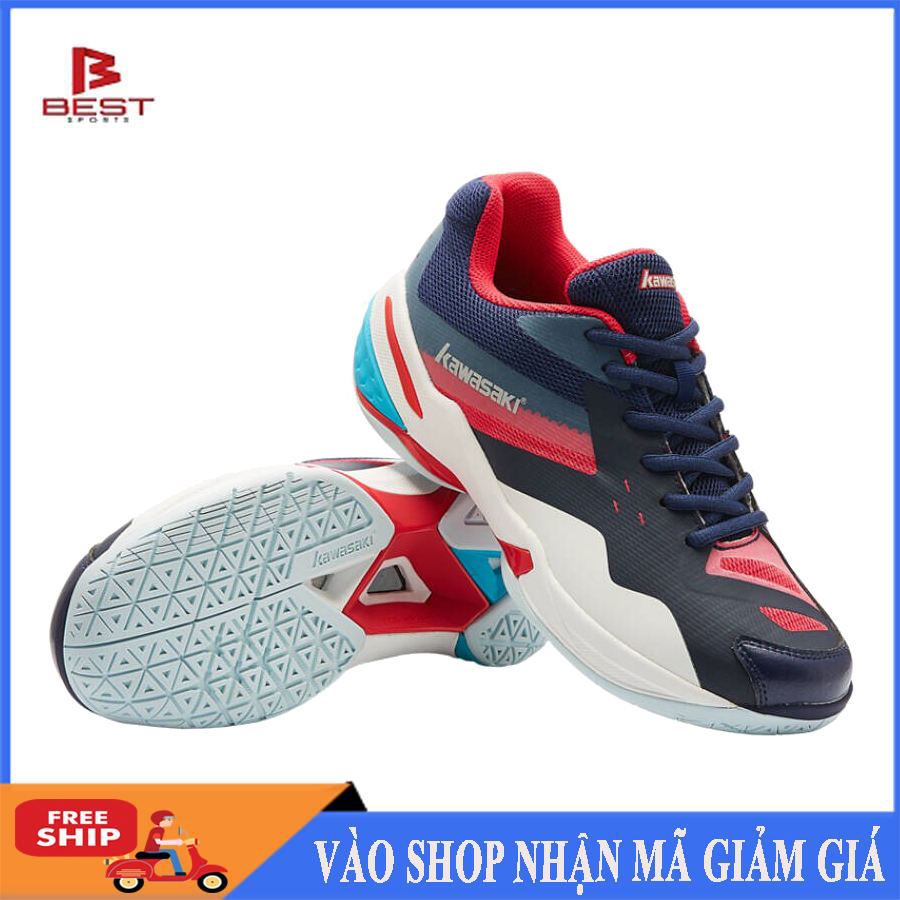 Giày cầu lông kawasaki k366 dành cho cả nam và nữ, mẫu mới nhất