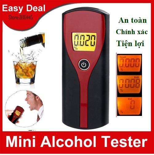 Máy đo nồng độ cồn, Máy Kiểm tra máy thổi nồng độ cồn trong hơi thở Alcohol LCD pro