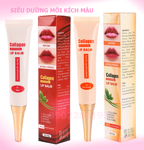 Duưỡng môi kích màu Lip Balm -Hũ Sáp Ong️ Dưỡng Môi Tinh Dầu Giấc️Duưỡng môi kích màu.