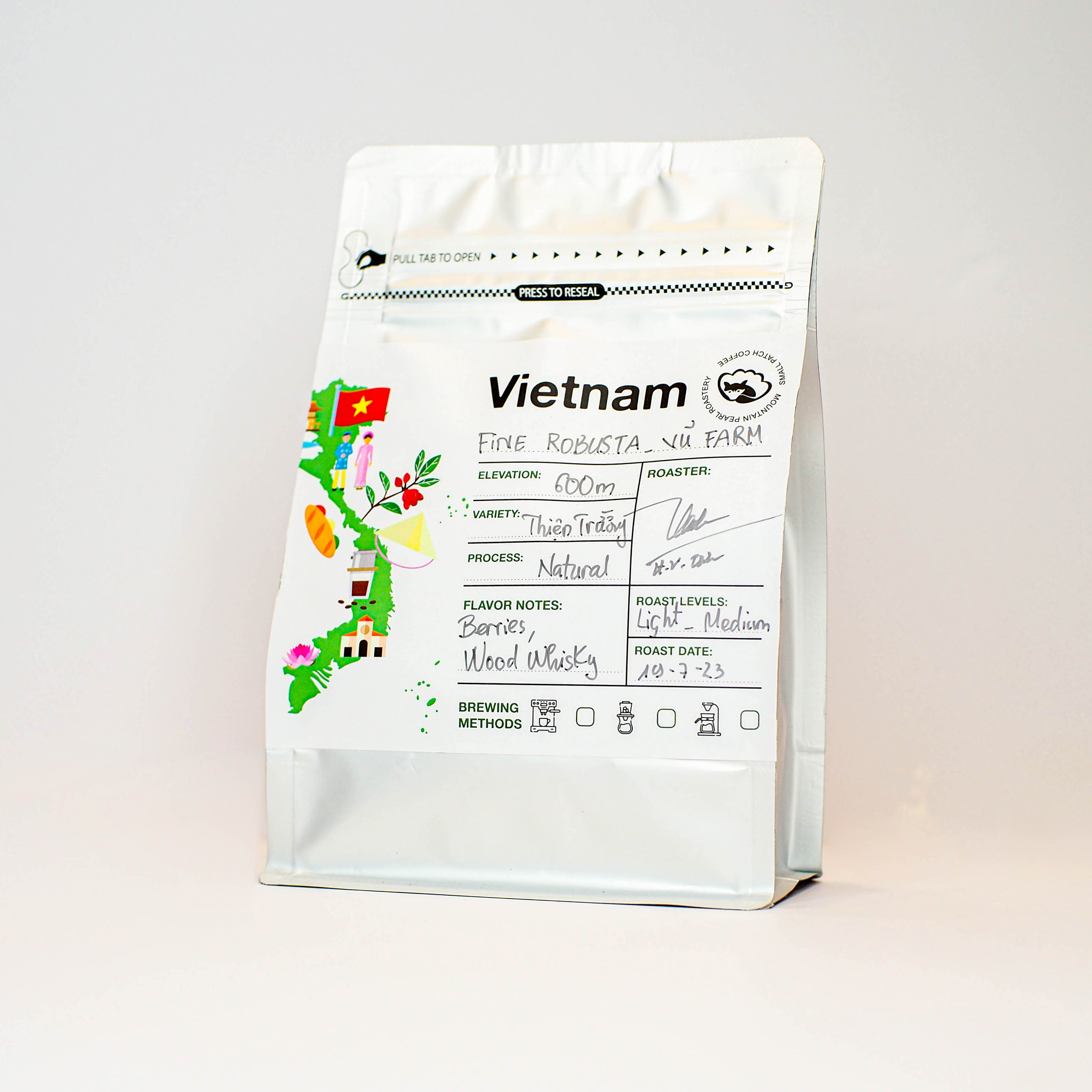 Cà phê specialty fine robusta , cafe đặc sản từ đắk nông, việt nam - mountain pearl roastery