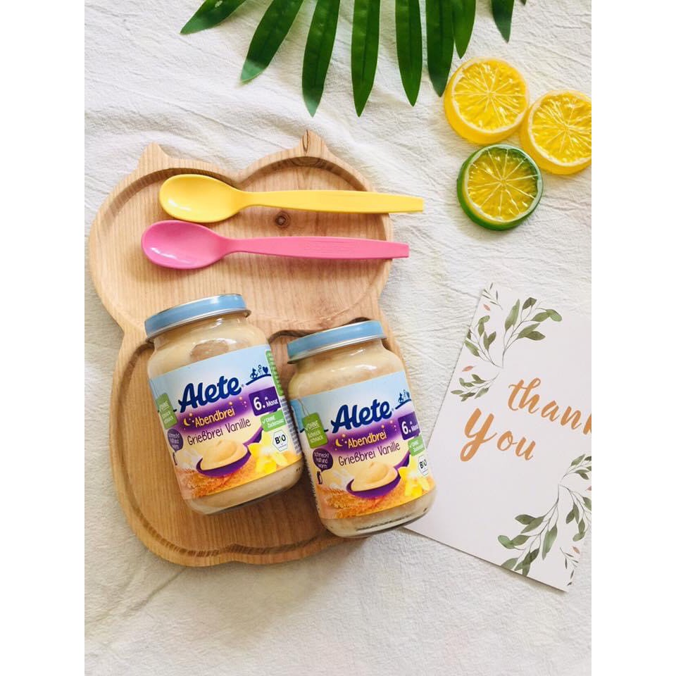 Hũ Dinh Dưỡng Ăn Liền Alete Cho Bé 6M+ - Vị bích quy 6m+