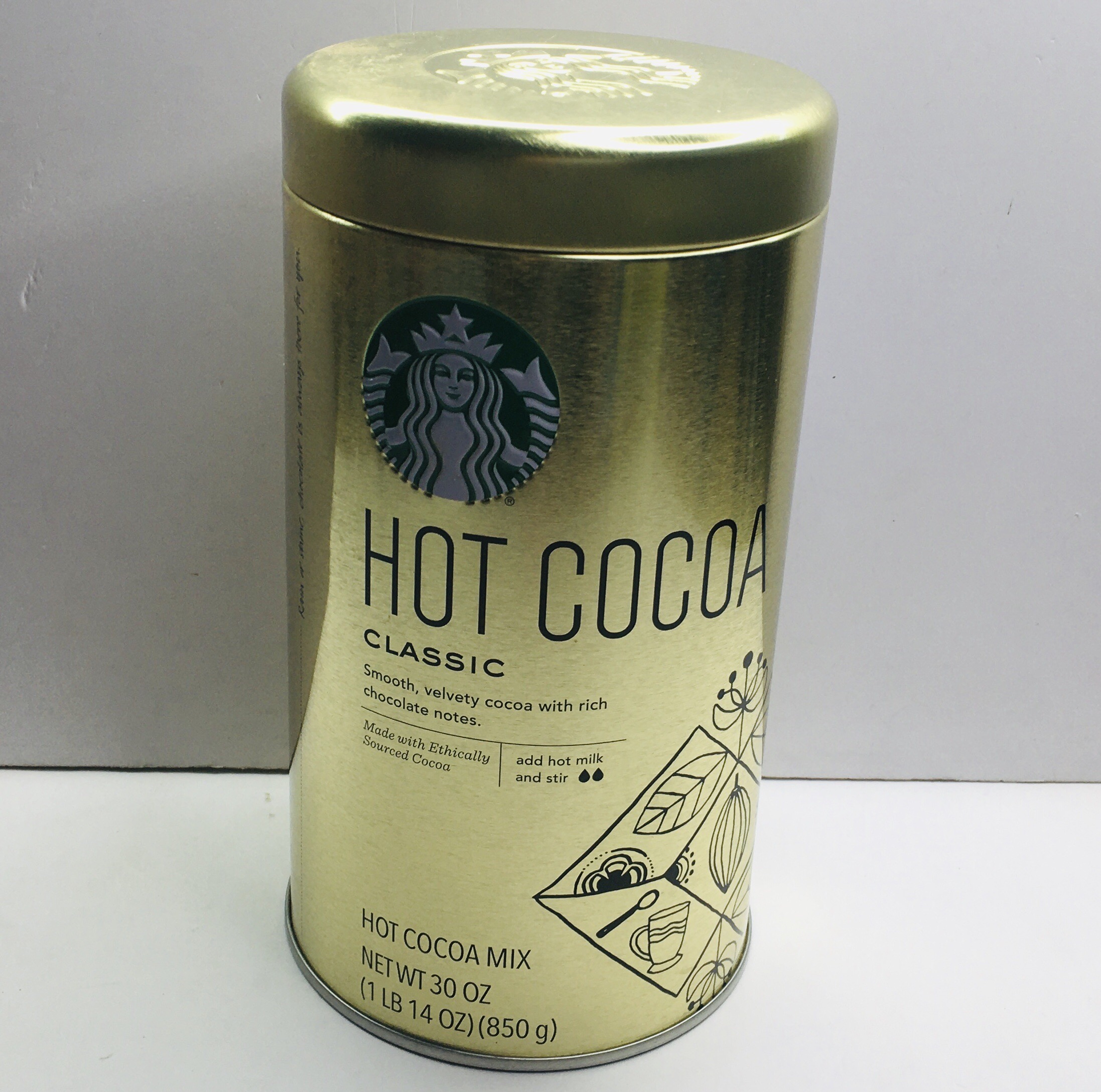 Bột Cacao Mỹ Starbucks Hot Cocoa Classic 850gHàng Mỹ