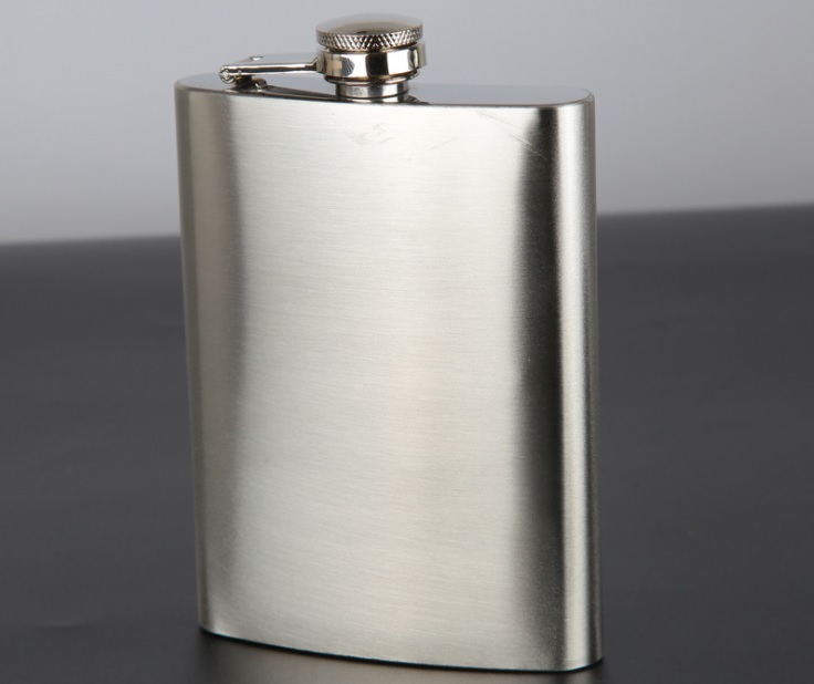 Bình đựng Rươu Hip Flask Inox 250ml