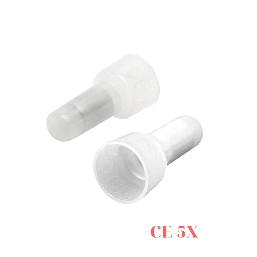 Đầu cos nón CE-5x (100chiếc), đầu cosse mũ chụp, cút nối dây điện nhanh