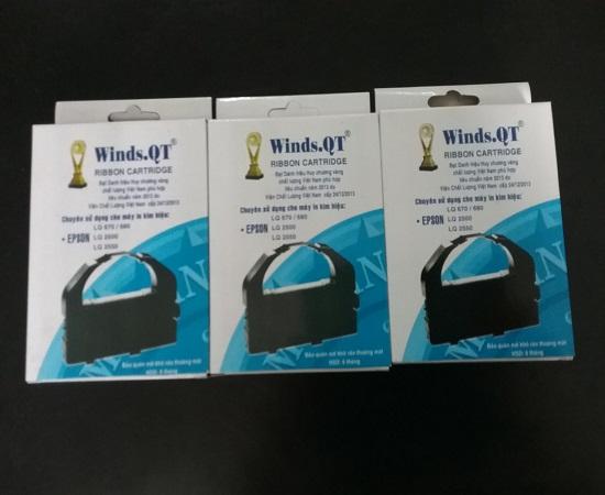 Bộ 2 ribbon cho epson lq 680 chất lượng cao, in đậm, rõ nét. là ruy băng, băng mực, rubang, hộp mực cho máy in kim epson lq 680, 670, 2500, 2550