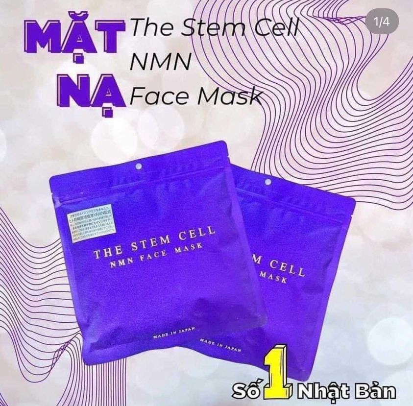 Mặt nạ the stem cell nmn tím+2,2% phí lzd