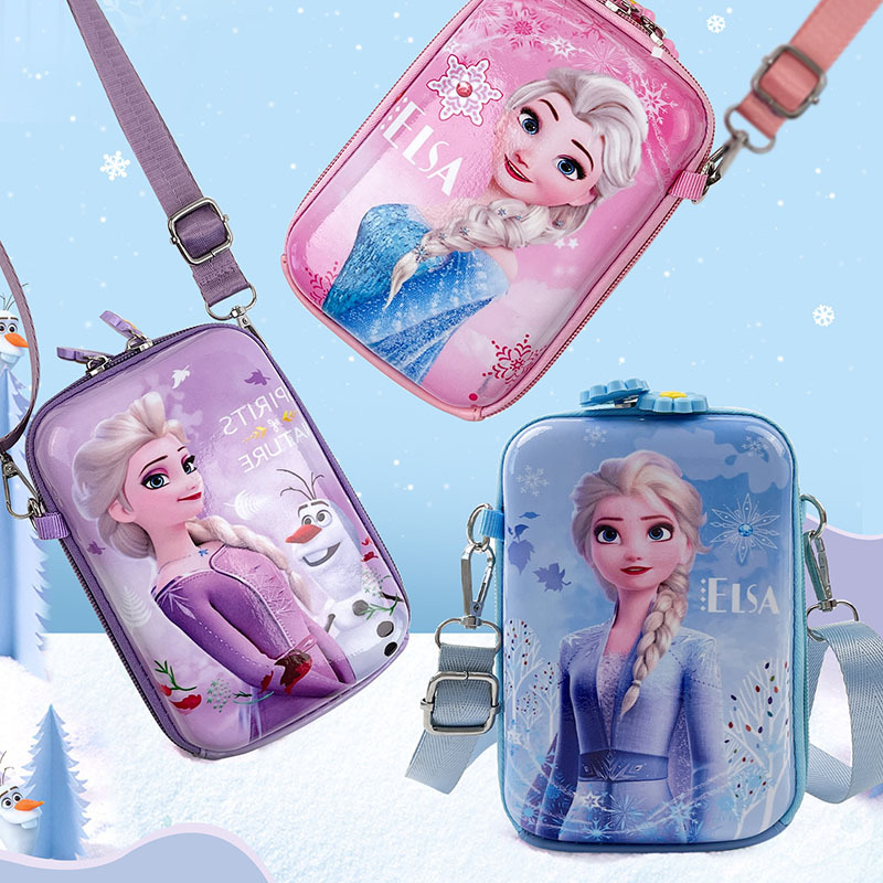 Túi đeo chéo bé gái hoạt hình Elsa