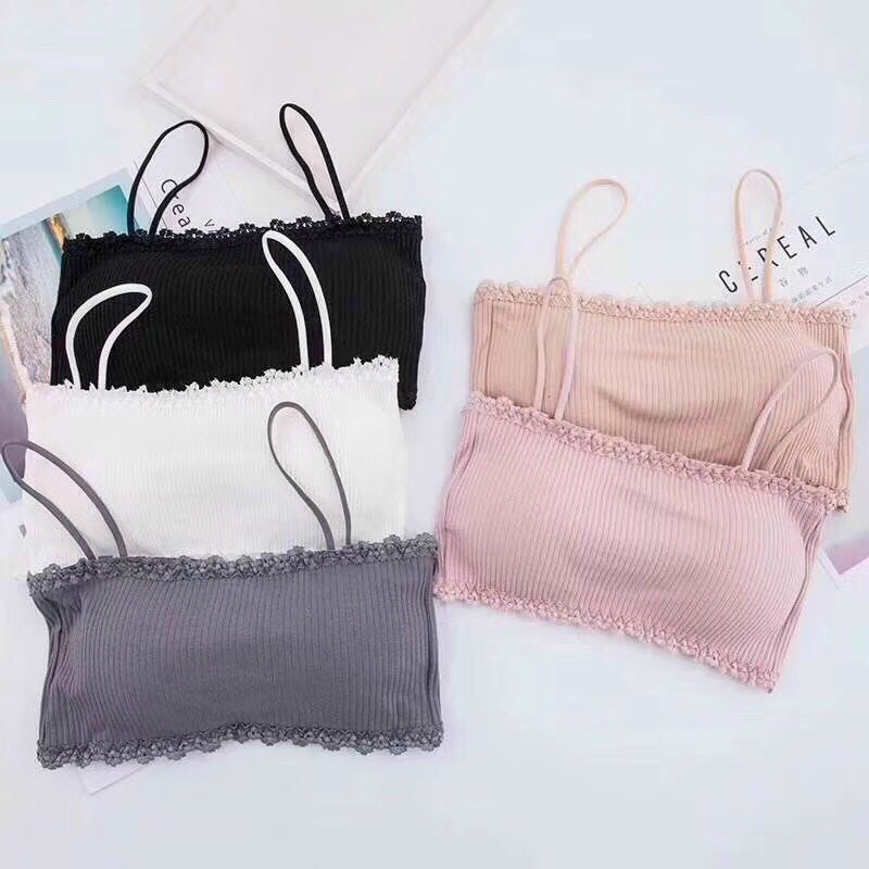 Áo bra cài nút 3 nấc, có mút ngực xịn, loại 1, cotton co giãn 4 chiều, size đến 58kg