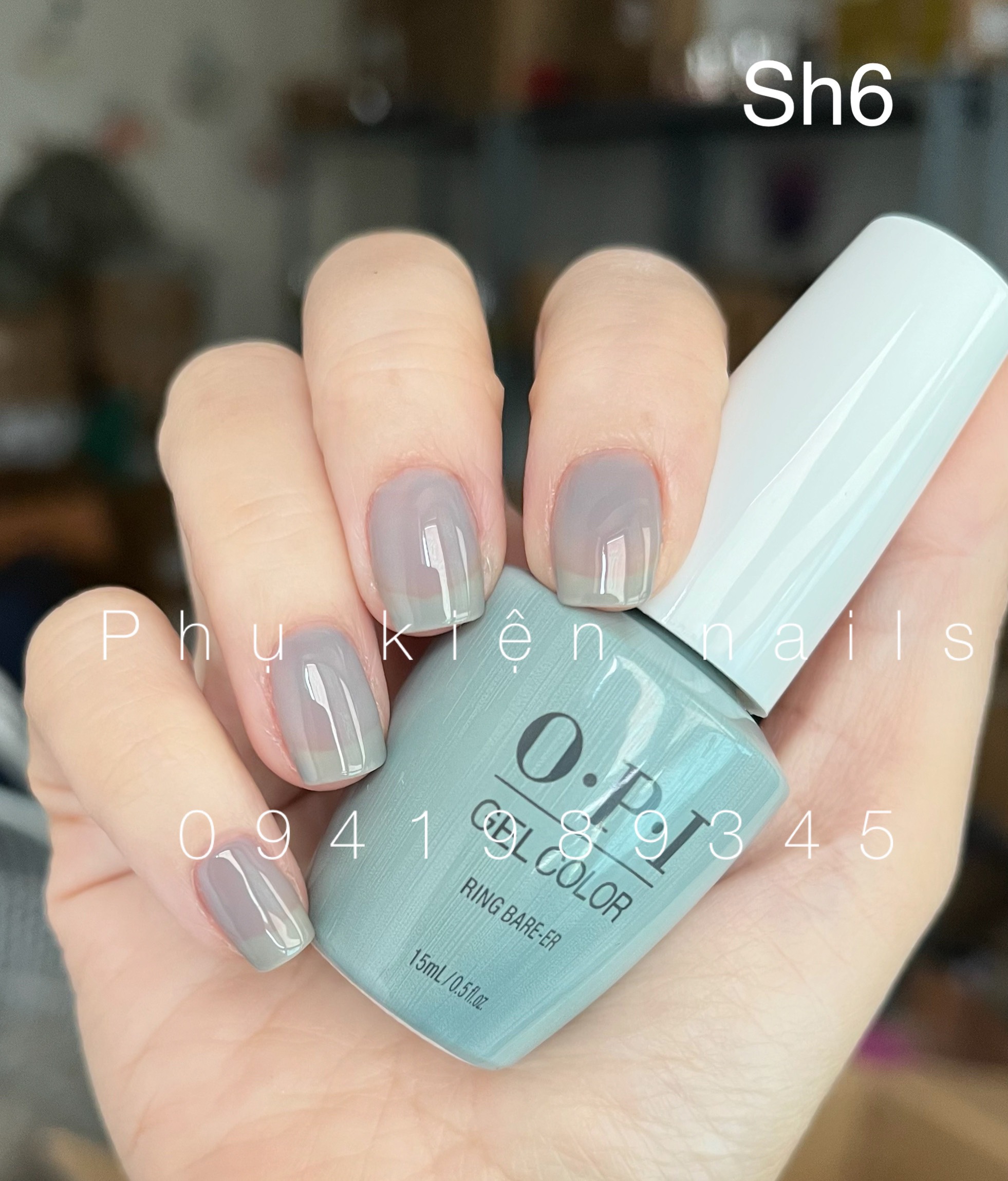 [HCM]Sale 50% Sơn Móng Tay -Sơn Gel Hơ Máy Opi (GCSH6)