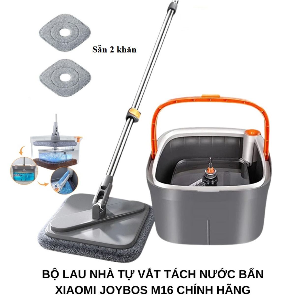 Top 5 Cây Lau Nhà Hàng Xiaomi Chất Lượng, Hút Nước Nhanh