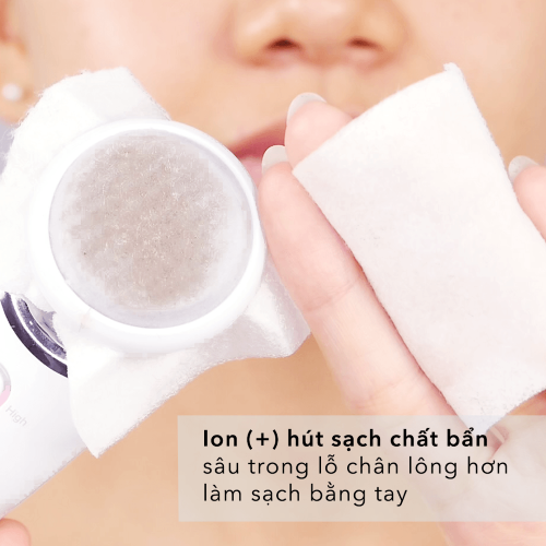 máy đẩy tinh chất dưỡng trắng halio ion cleansing & moisturizing beauty device - trắng 4