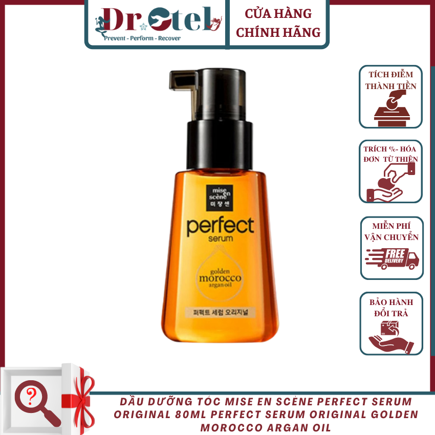 Dầu Dưỡng Tóc Mise En Scène Perfect Serum Original 80ml Perfect Serum Original Golden Morocco Argan Oil