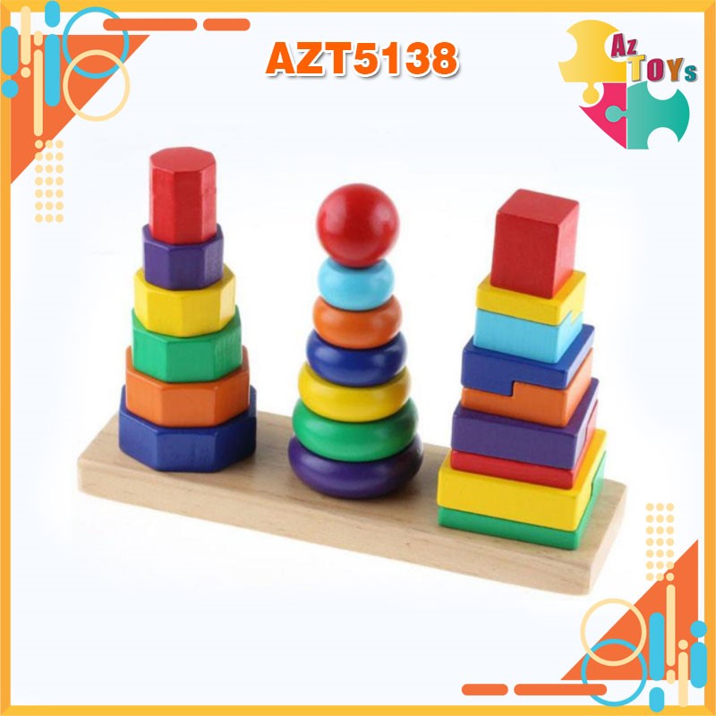 Bộ xếp chồng 3 cột – azt5138