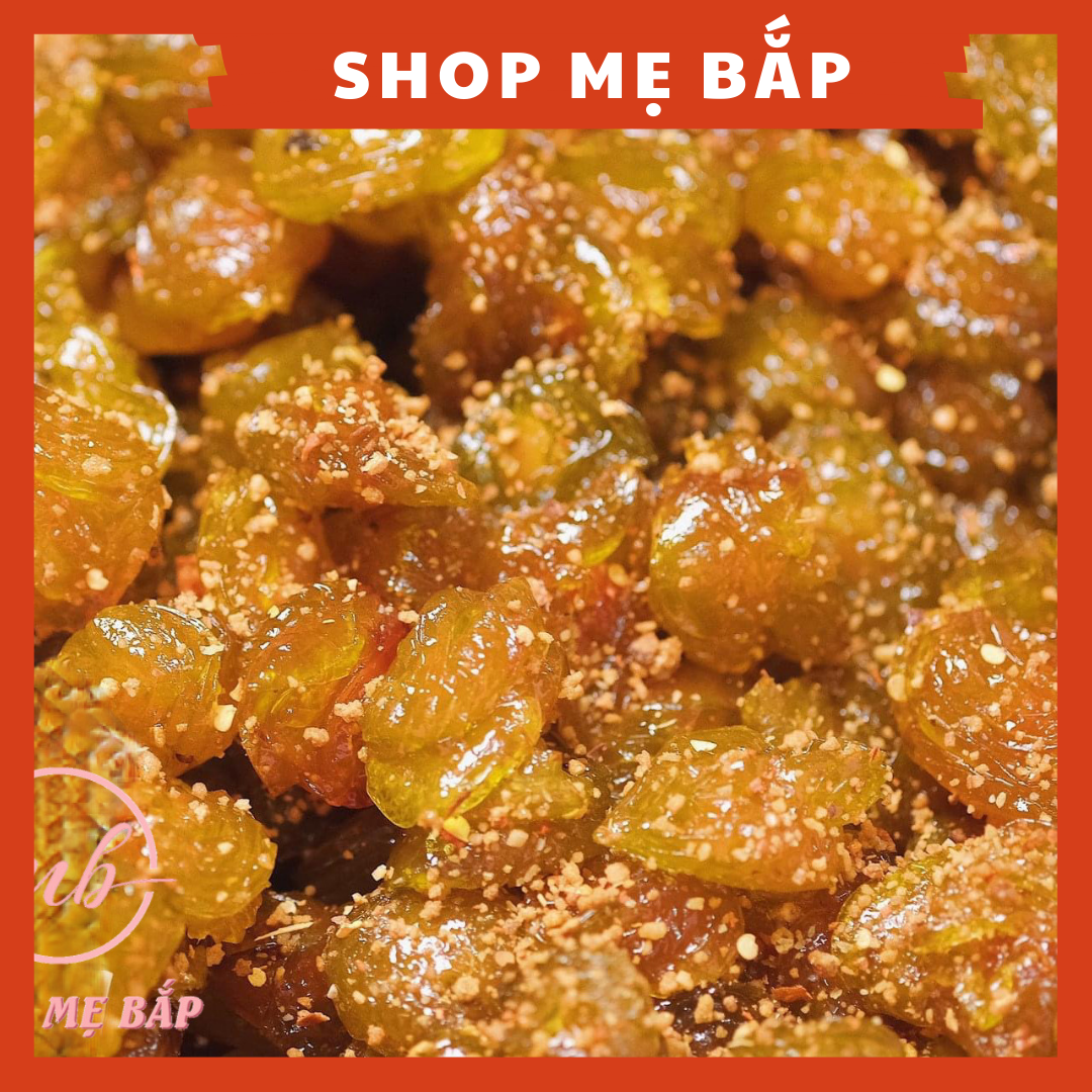 Mận Mộc Châu Sấy Dẻo 250g - Ô Mai Mận Khìa Muối Ớt - Shop Mẹ Bắp