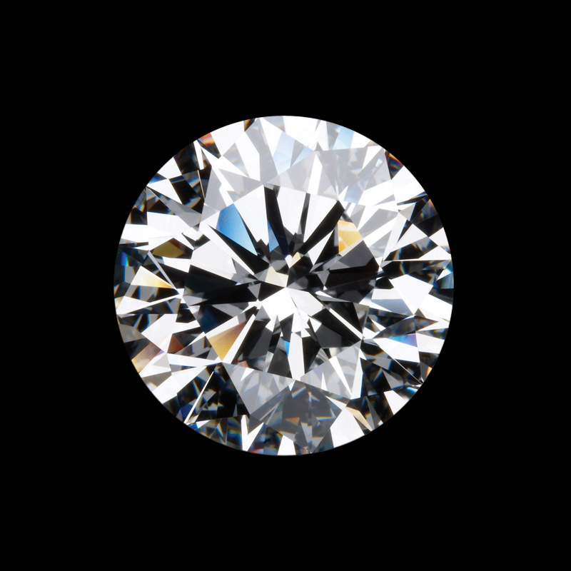 Đá Moissanite 5ly siêu đẹp nước D độ sạch FL có kiểm định GRA