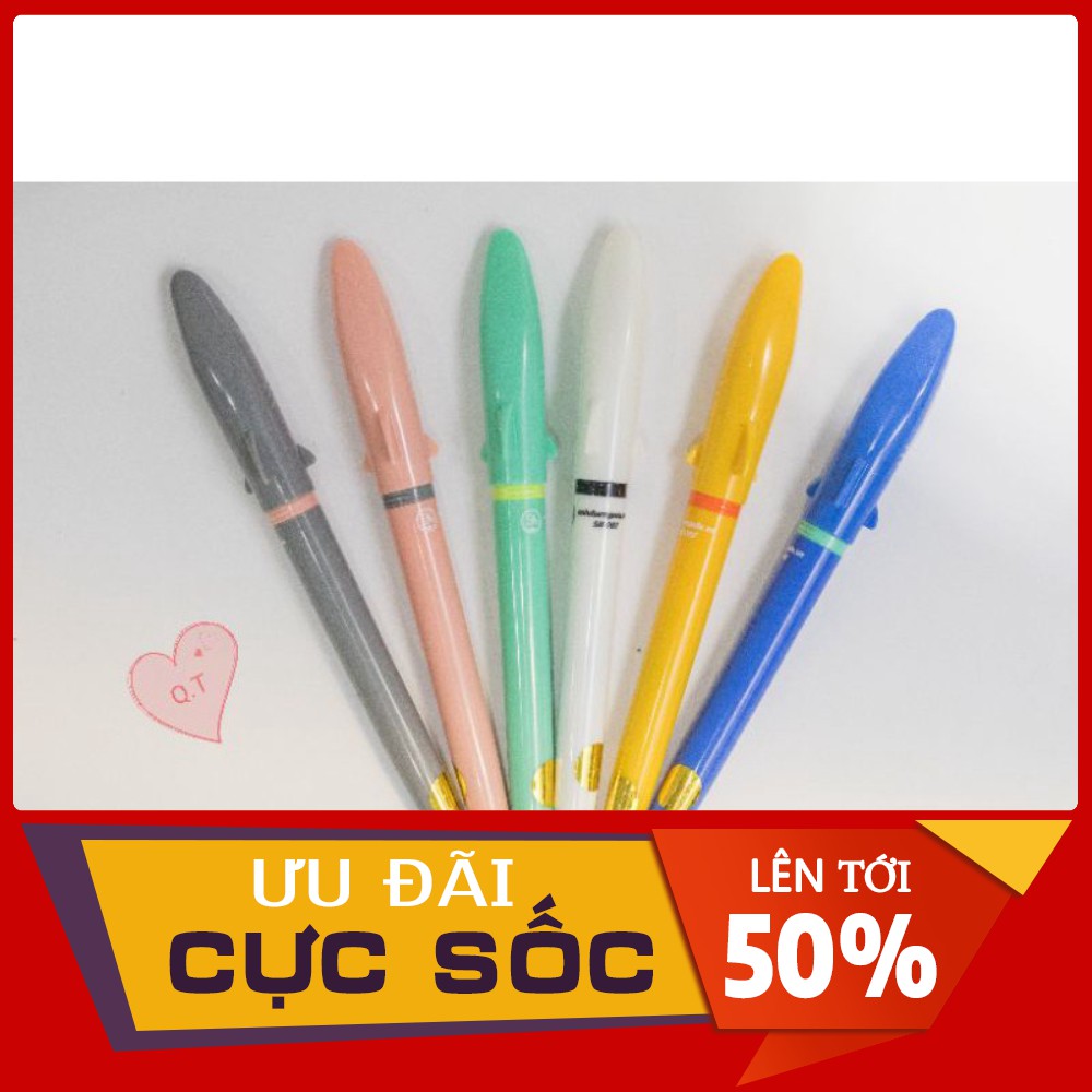 BÚT MÁY HÌNH CÁ MẬP SH067 NGÒI KIM TINH – BÚT LUYỆN CHỮ NÉT SIÊU NHỎ - NGÒI KÍN ÊM TRƠN, THANH ĐẬM NHẸ PHÙ HỢP VỚI HS TH