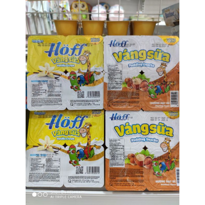 Váng sữa hoff cho bé từ 6 tháng tuổi