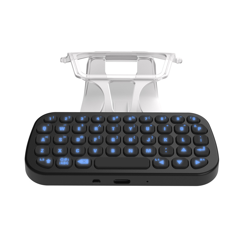 XIRPS5 Tay Cầm Bàn Phím Không Dây Bluetooth Với Đèn Nền P5 Bàn Phím Ngoài Có Kẹp Để Trò Chuyện Bằng Giọng Nói TP5-0556SRR20