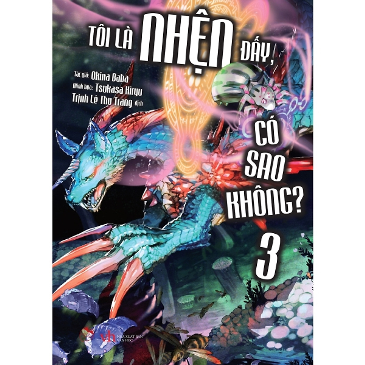 Sách tôi là nhện đấy có sao không? - tập 3 + bookmark