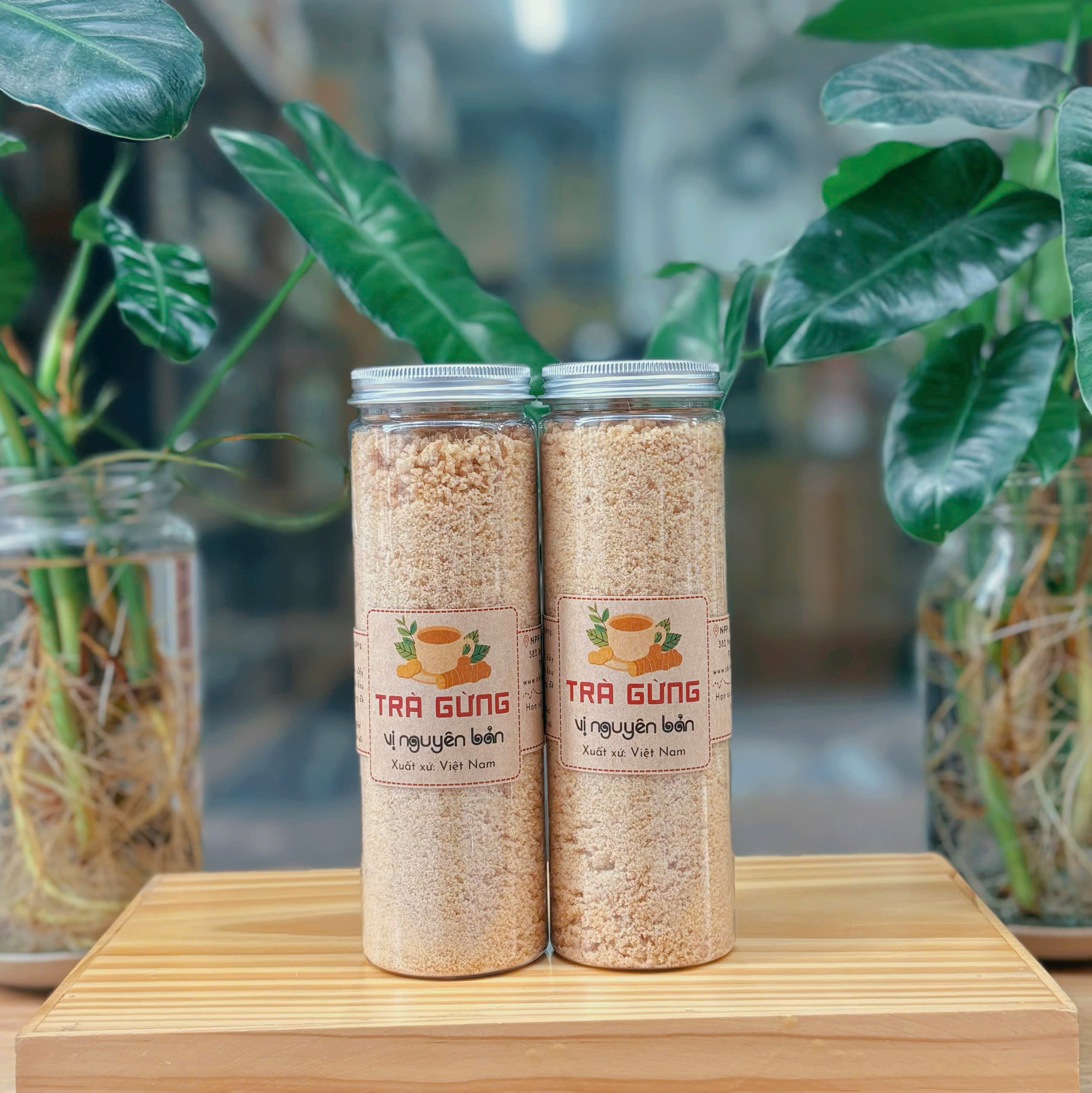 Trà Gừng Hòa Tan Hũ Pet 300g