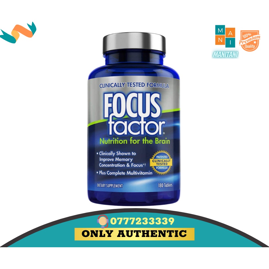 Viên Uống Focus Factor Nutrition For The Brain Của Mỹ, 180 viên