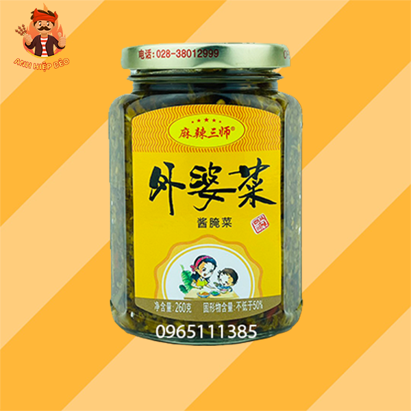 Sốt dưa muối cay 260g Anh Hiệp Béo