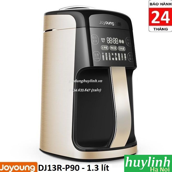 Máy làm sữa đậu nành, sữa hạt Joyoung DJ13R-P90 (P10) - 1.3 lít