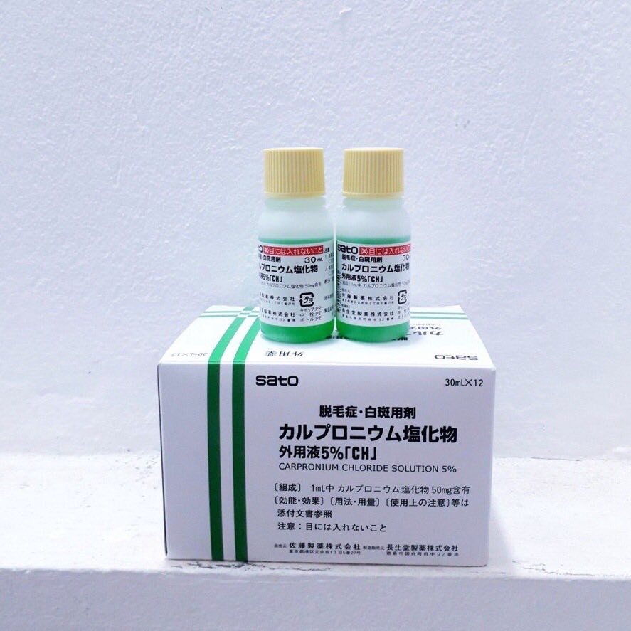 Xịt tinh chất kích thích mọc tóc sato nhật bản 30 ml, date th8.2025