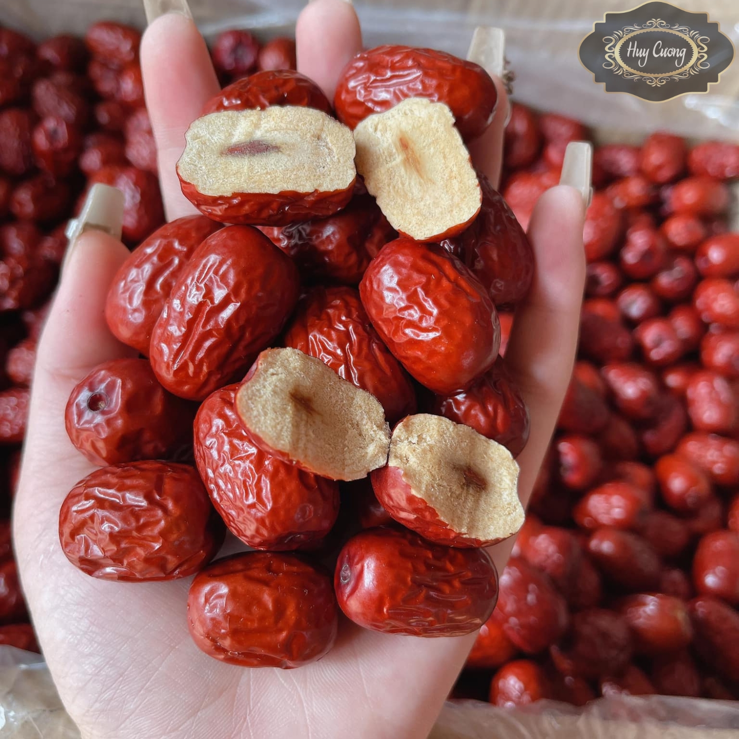 Táo đỏ Tân Cương loại 1 thượng hạng, táo đỏ hữu cơ sấy khô size đại, thảo dược táo đỏ kỷ tử giúp cải thiện sức khoẻ tim mạch, chống oxy hoá