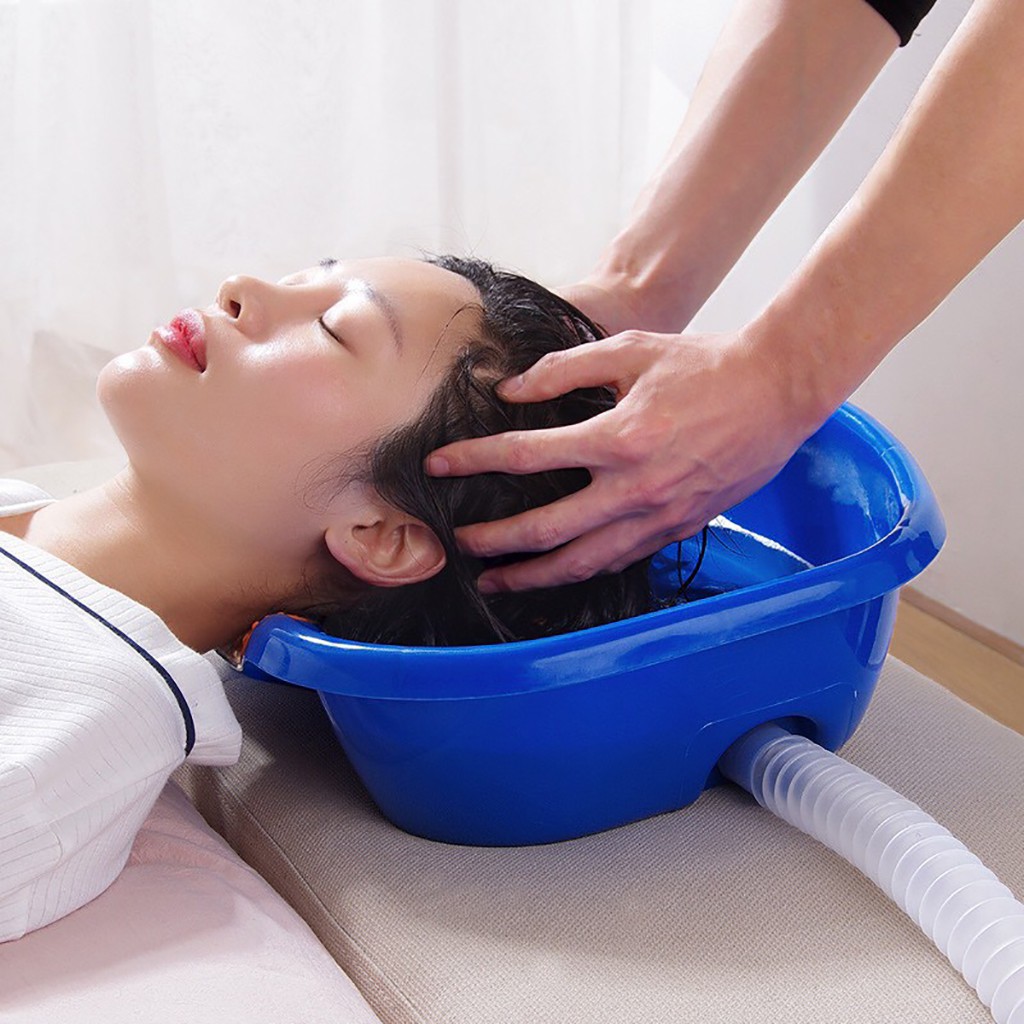 Chậu gội đầu thư giãn tại nhà-tiện ích cho người bệnh, bà bầu,...