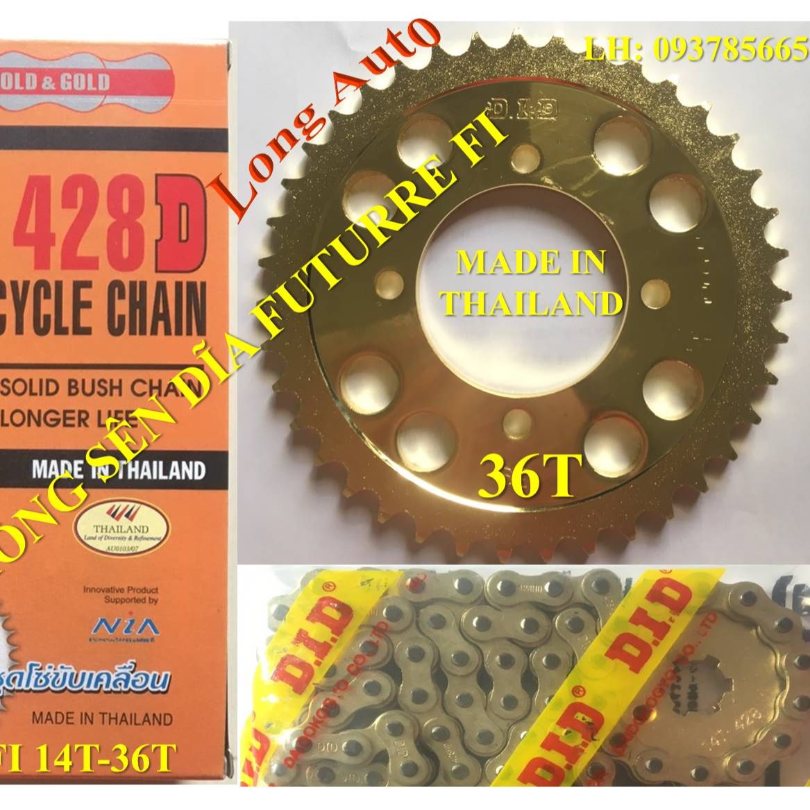 [HCM]NHÔNG SÊN DĨA SIRIUS FI JUPITER FI Thailand 15T VÀ 40T