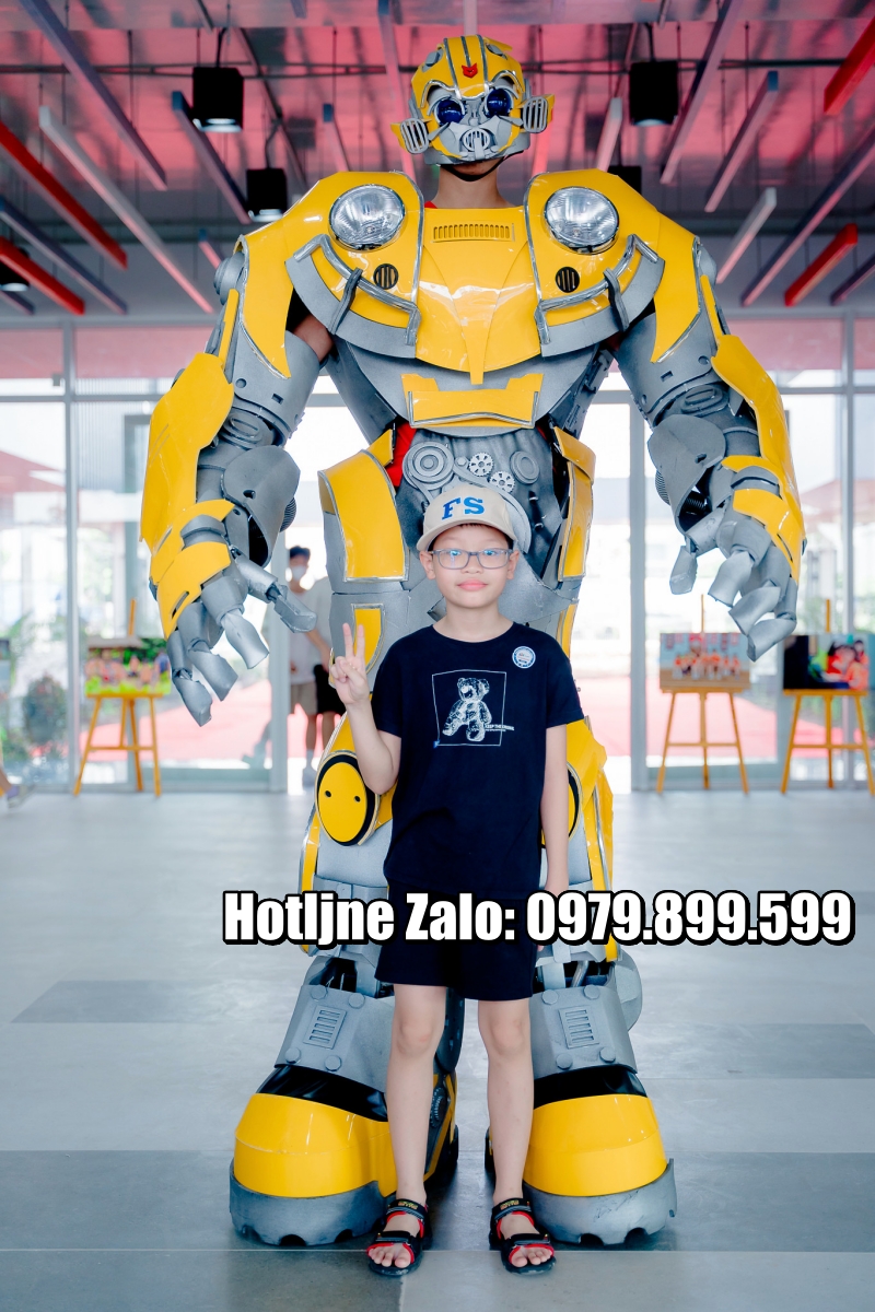 Set Cosplay siêu nhân Robot CPL1 khổng lồ Transformer Bumblebee Optimus