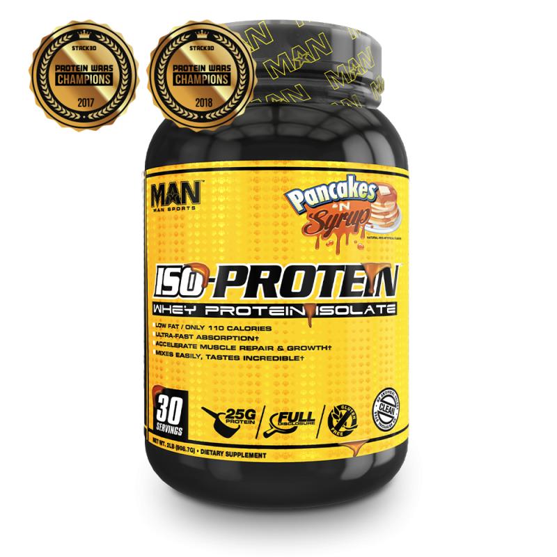 Whey Isolate từ nhà vô địch"Protein War Champion" : Man Sports USA