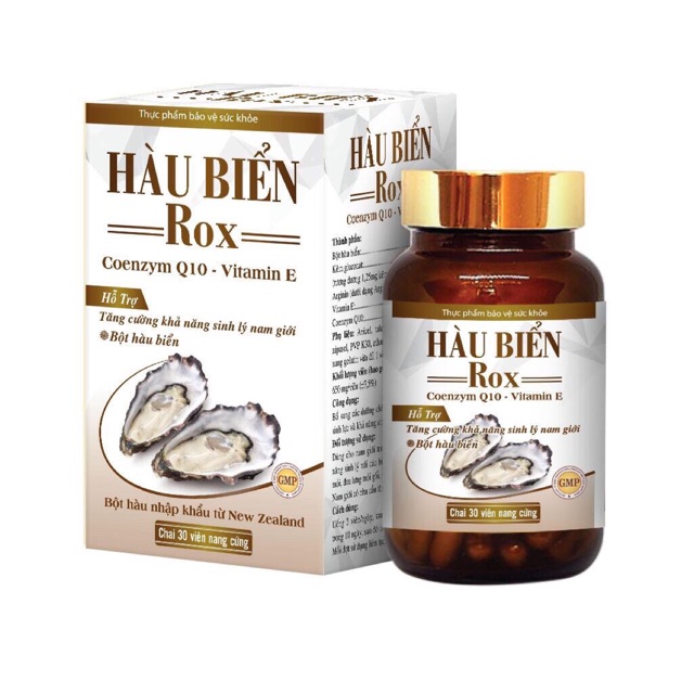 Hàu Biển Rox tăng cường sinh lực nam giới