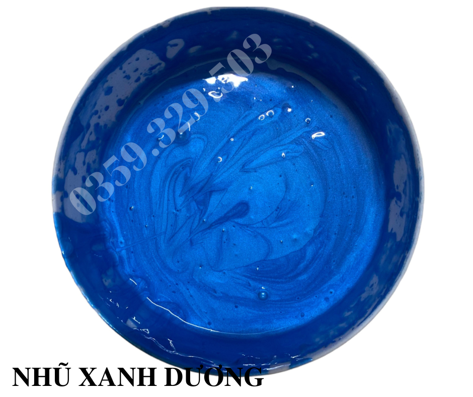 Sơn Nhũ Xanh Dương Ngoại Thất