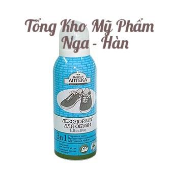 [HCM]Xịt khử mùi hôi giày Anteka Nga dành cho nam